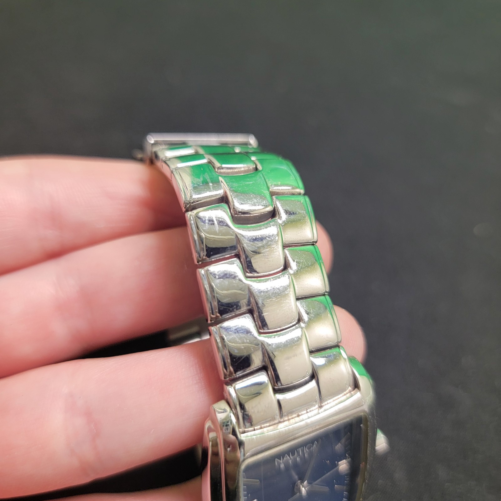 Nautica Brand Stainless Steel Men’s Watch Water Resistant 30 Meters