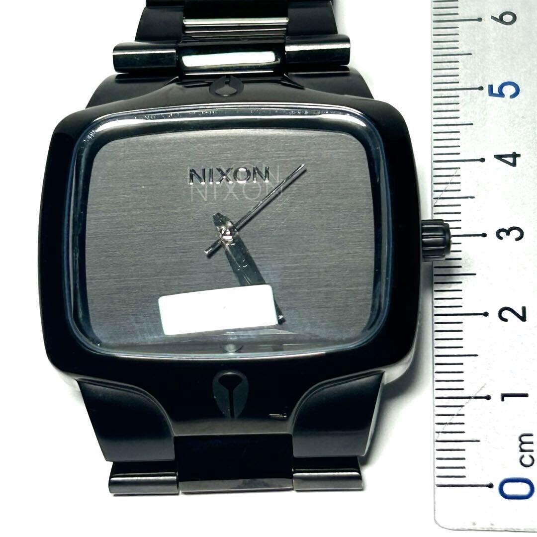 NIXON Authentic The Player Black Quartz Analog Stainless Steel Wristwatch 100M