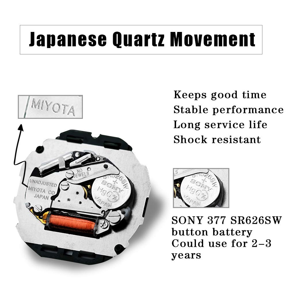 OLEVS Valentines Couple Pair Watches for Men and Women Lovers Romantic Wedding