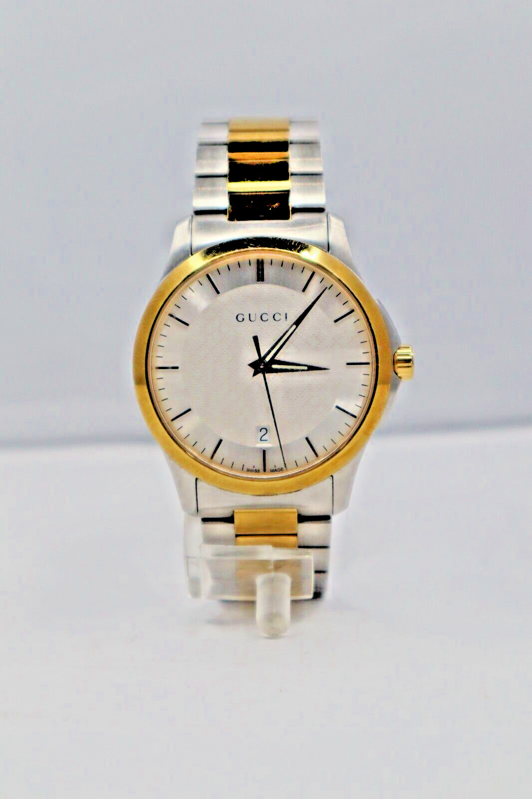 Gucci G-Timeless Men’s Two-Tone Stainless Steel Watch – YA126473
