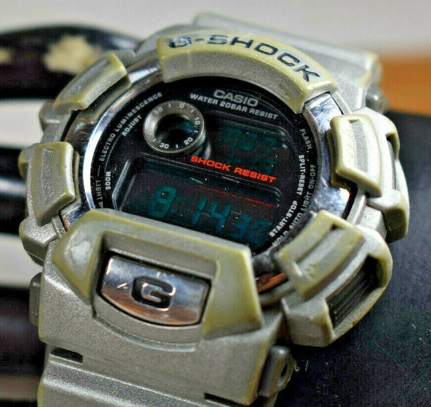 Casio G-Shock DW-9500M-8 Gray Men’s Watch Circa 1999 JAPAN Y NEW BATTERY!