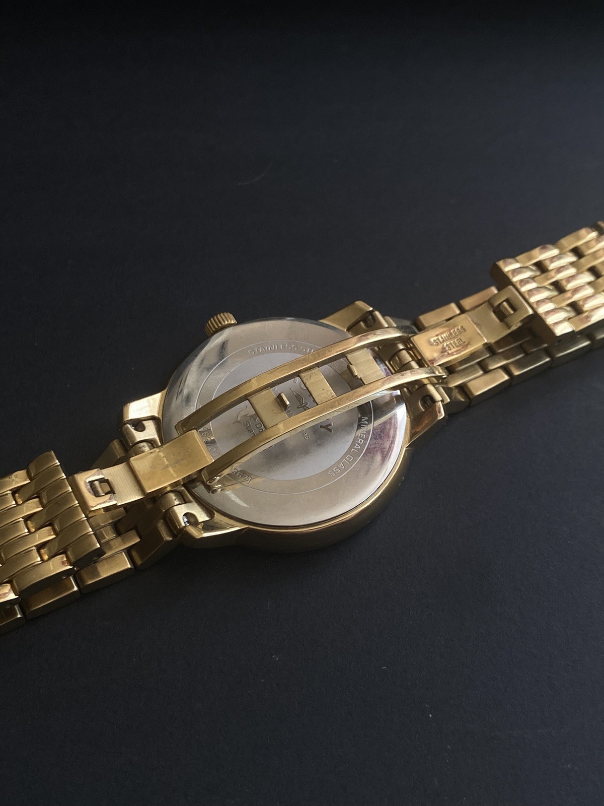Rotary Men’s Gold-Plated Quartz Dress Watch GB02462/01