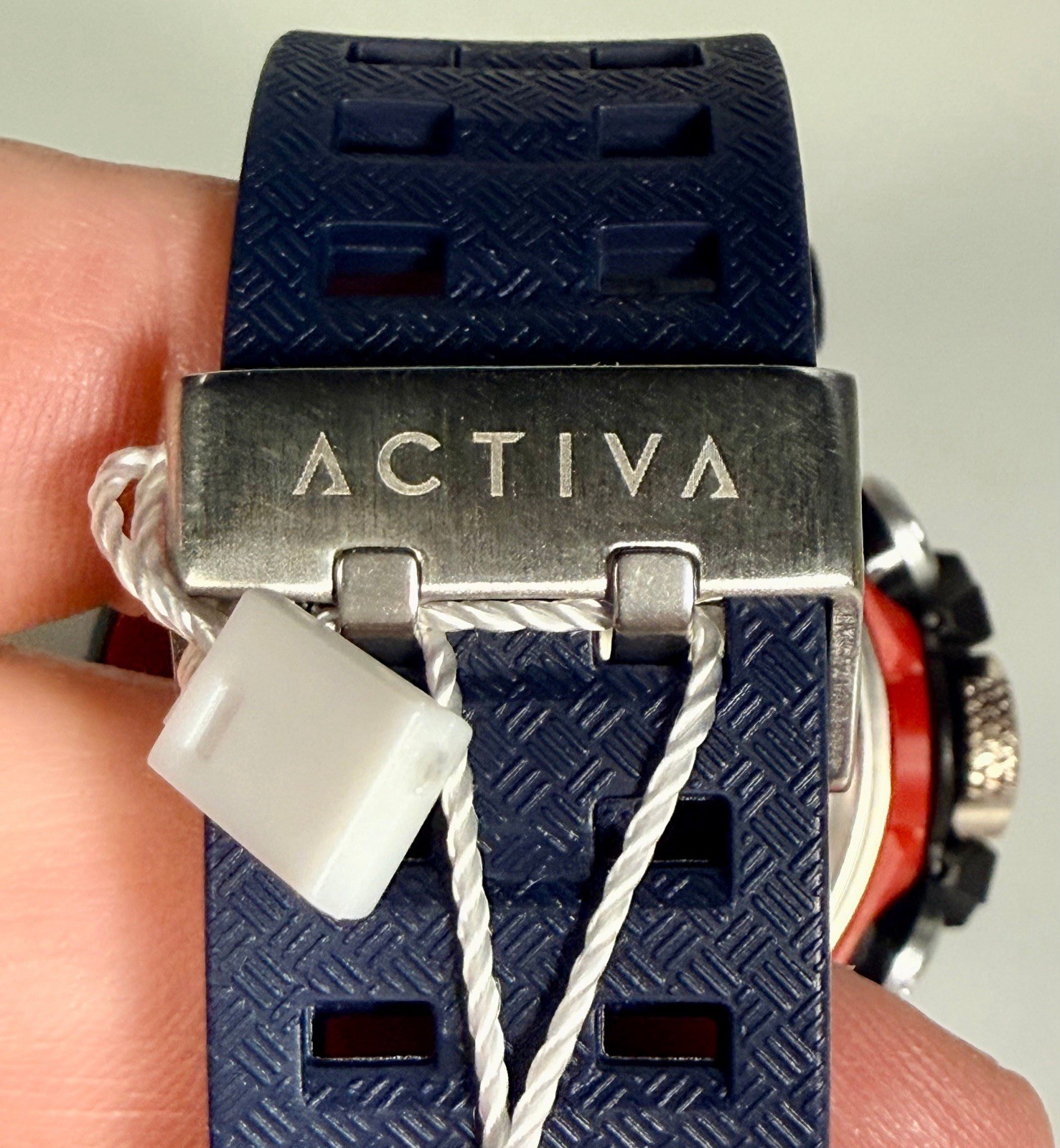 ACW8072-005 Activa X Tenon Mens Digital Black Dial Poly Strap Sport Watch 48mm