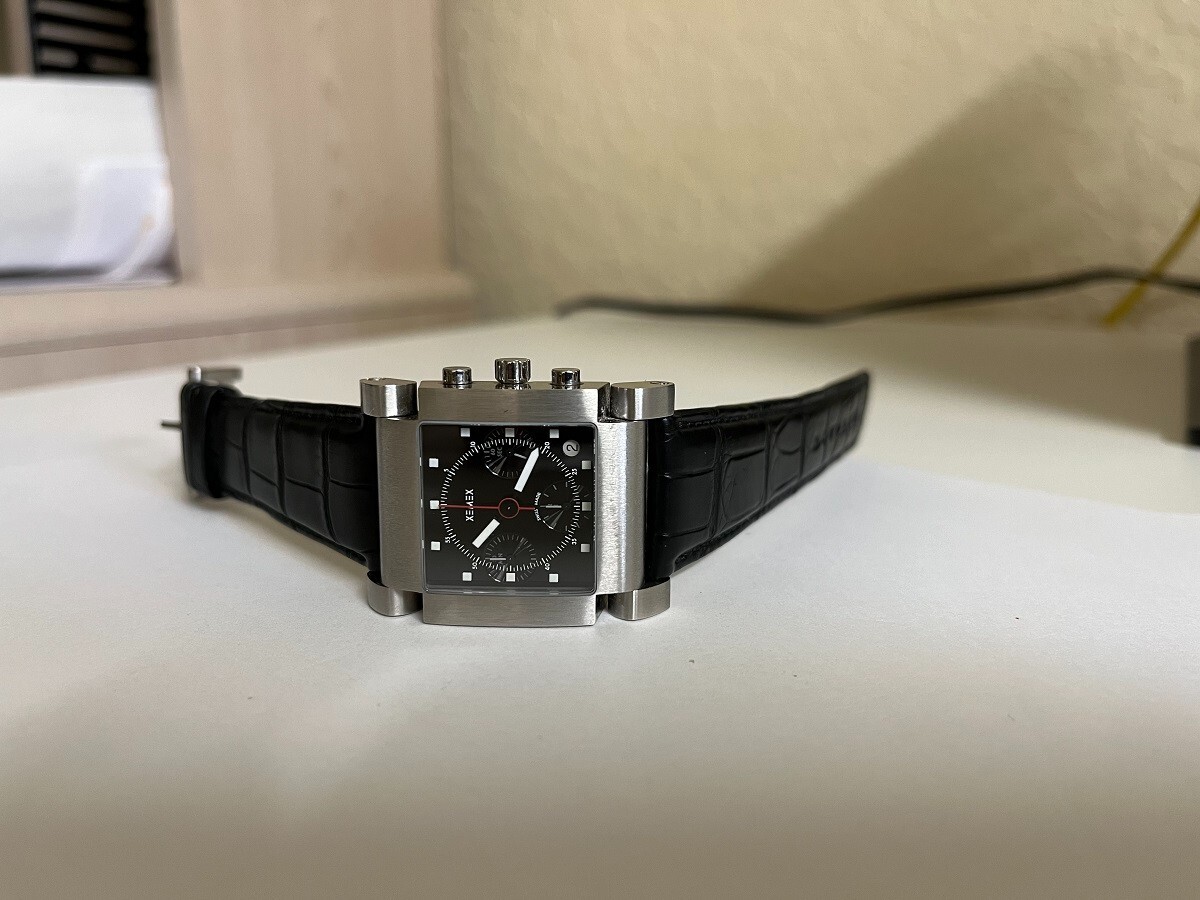 NOS Xemex Avenue Chronograph Automatic Certified swiss chronometer watch