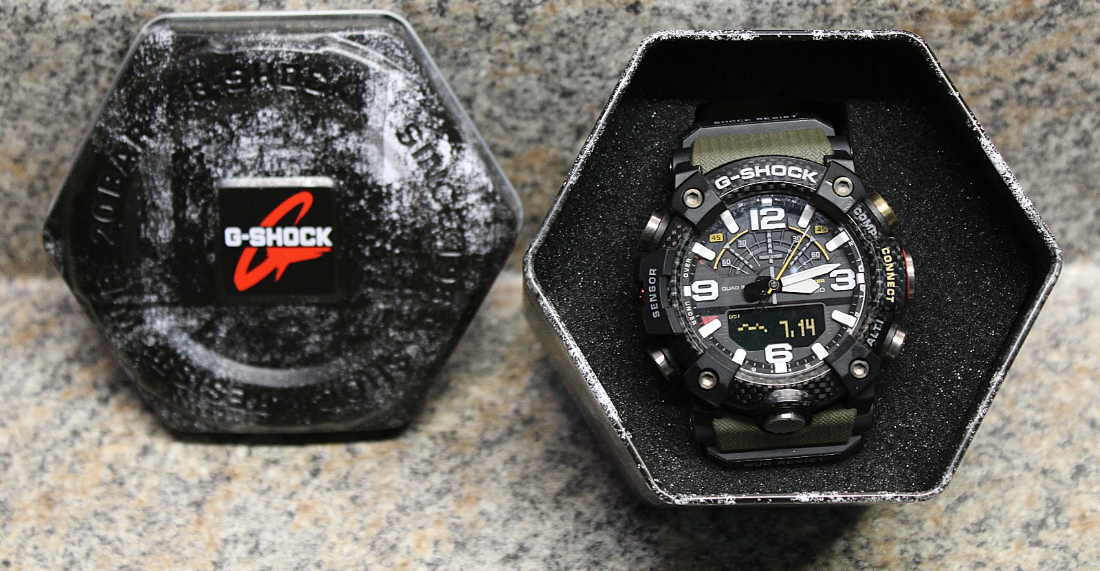 Casio G-Shock Master of G-Land Mudman Watch With Box And Papers (C-MGSA11-3)