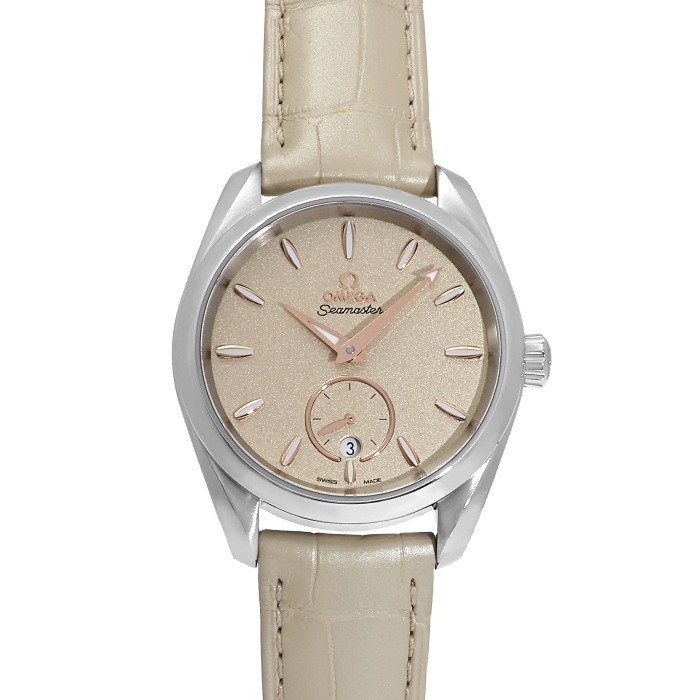 Omega Seamaster 220.13.38.20.09.001 Stainless Steel 38.0mm Beige Dial #YKW645