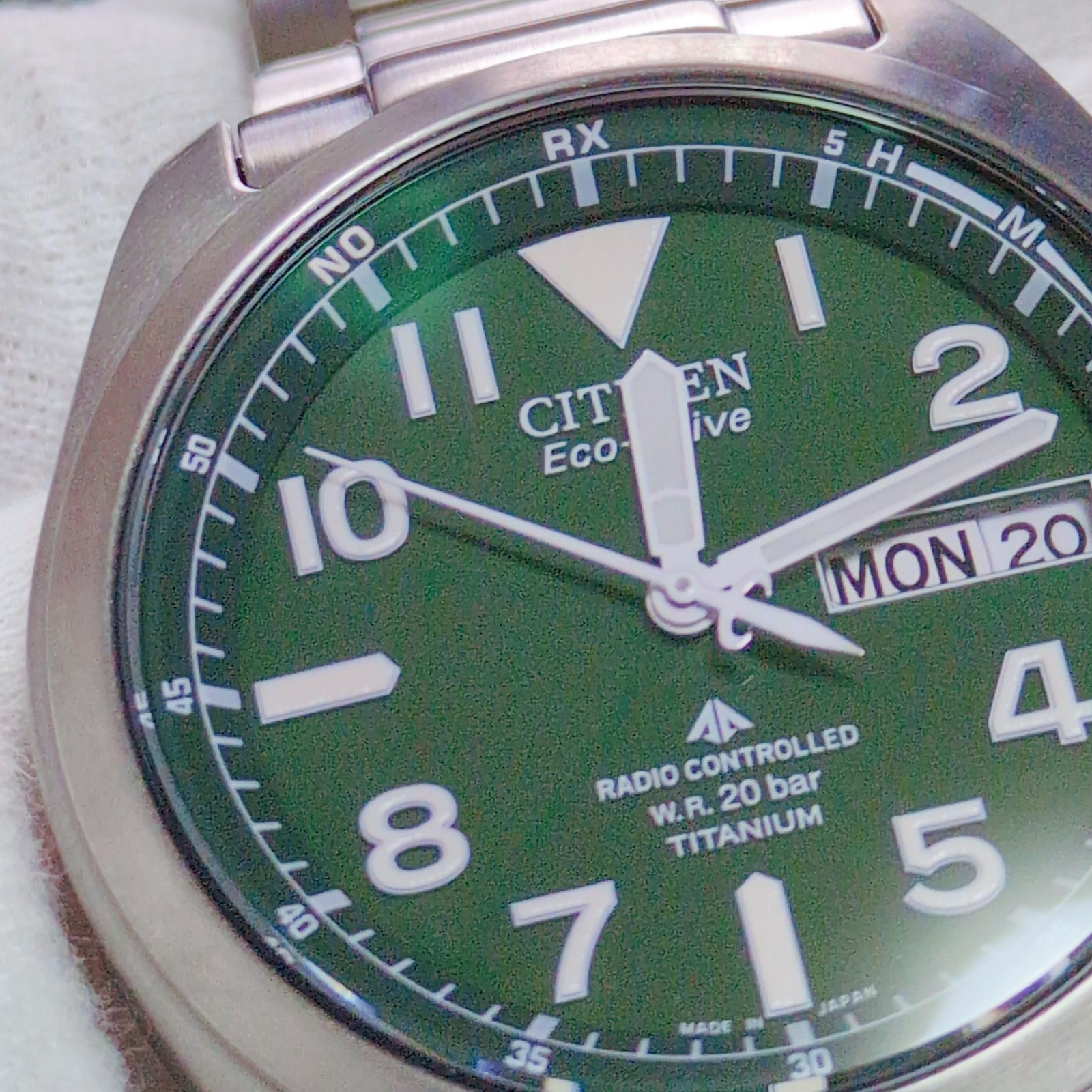 Citizen Promaster Land PMD56-2951 H100 Eco-Drive Radio Titanium Box JDM