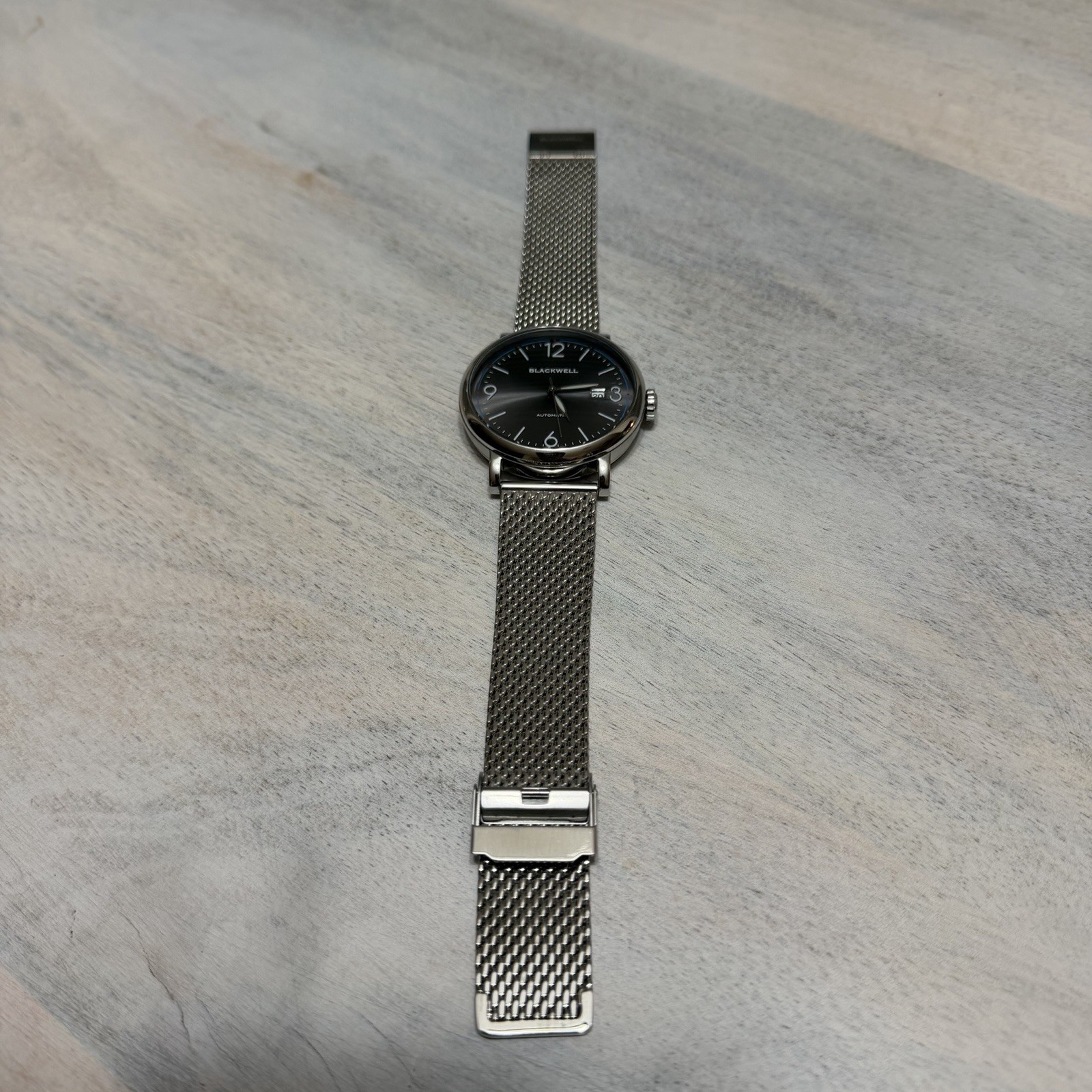 Blackwell Project 10003 Automatic Watch Grey Dial Stainless Steel Japan Movement