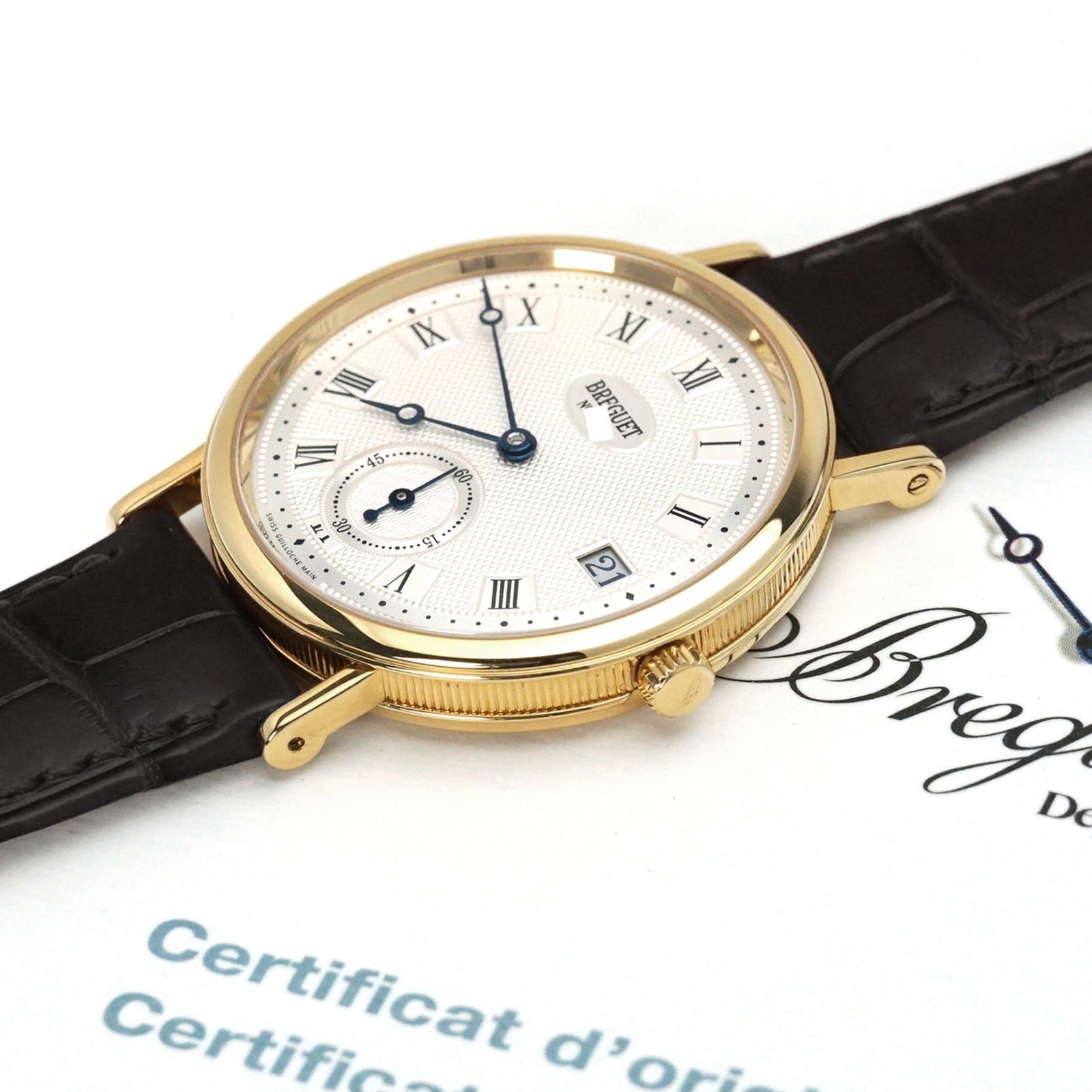 Breguet Classique Automatic Wristwatch 5920BA/15/984 Yellow Gold