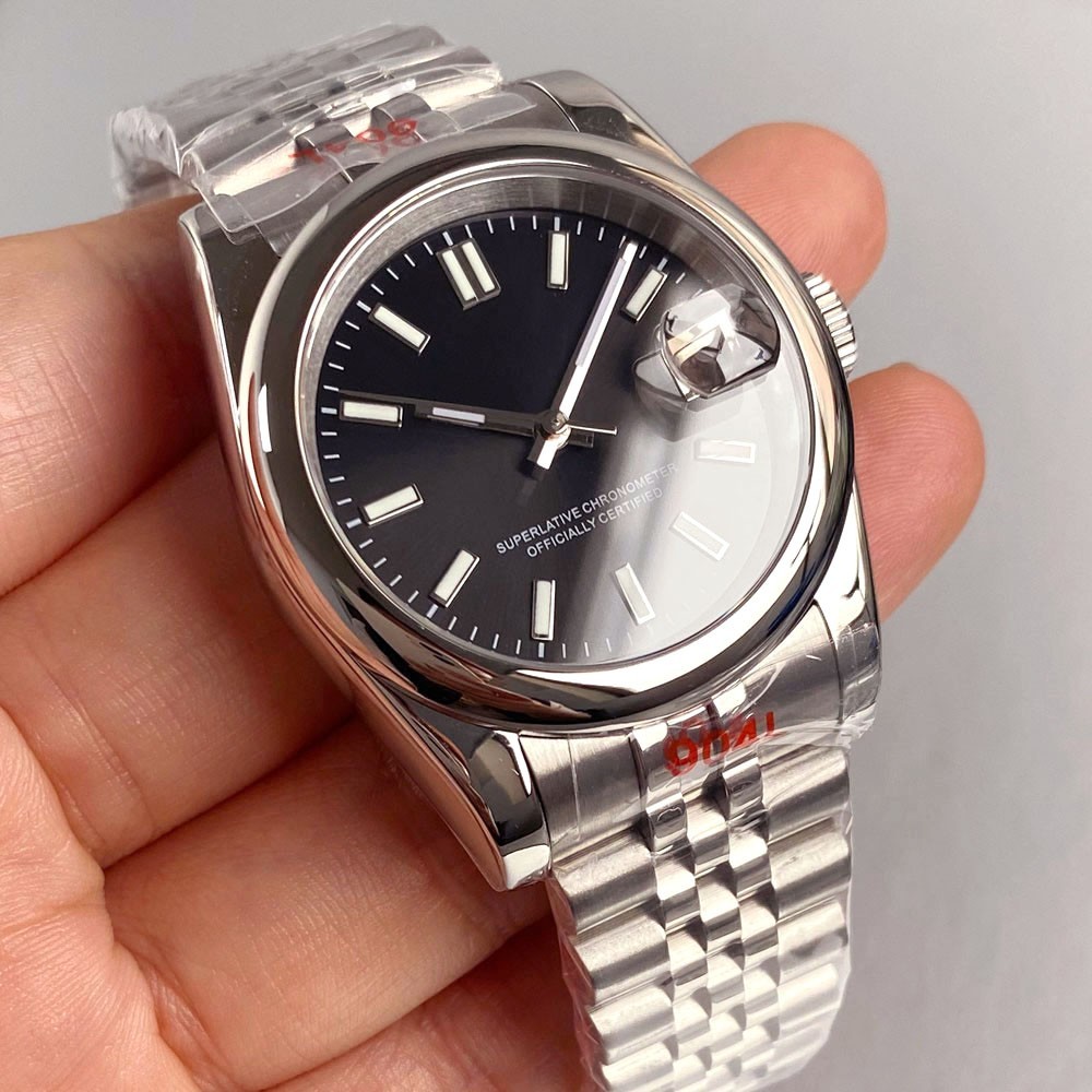 Tandorio 36/39mm Sapphire Sunburst Dial 20ATM Japan NH35 Auto Men Watch Lume