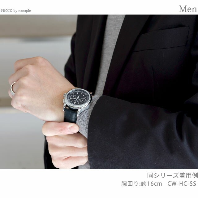 [B1Y] Corniche Heritage Quartz Battery Powered Chronograph CW HC SWB [n4s]
