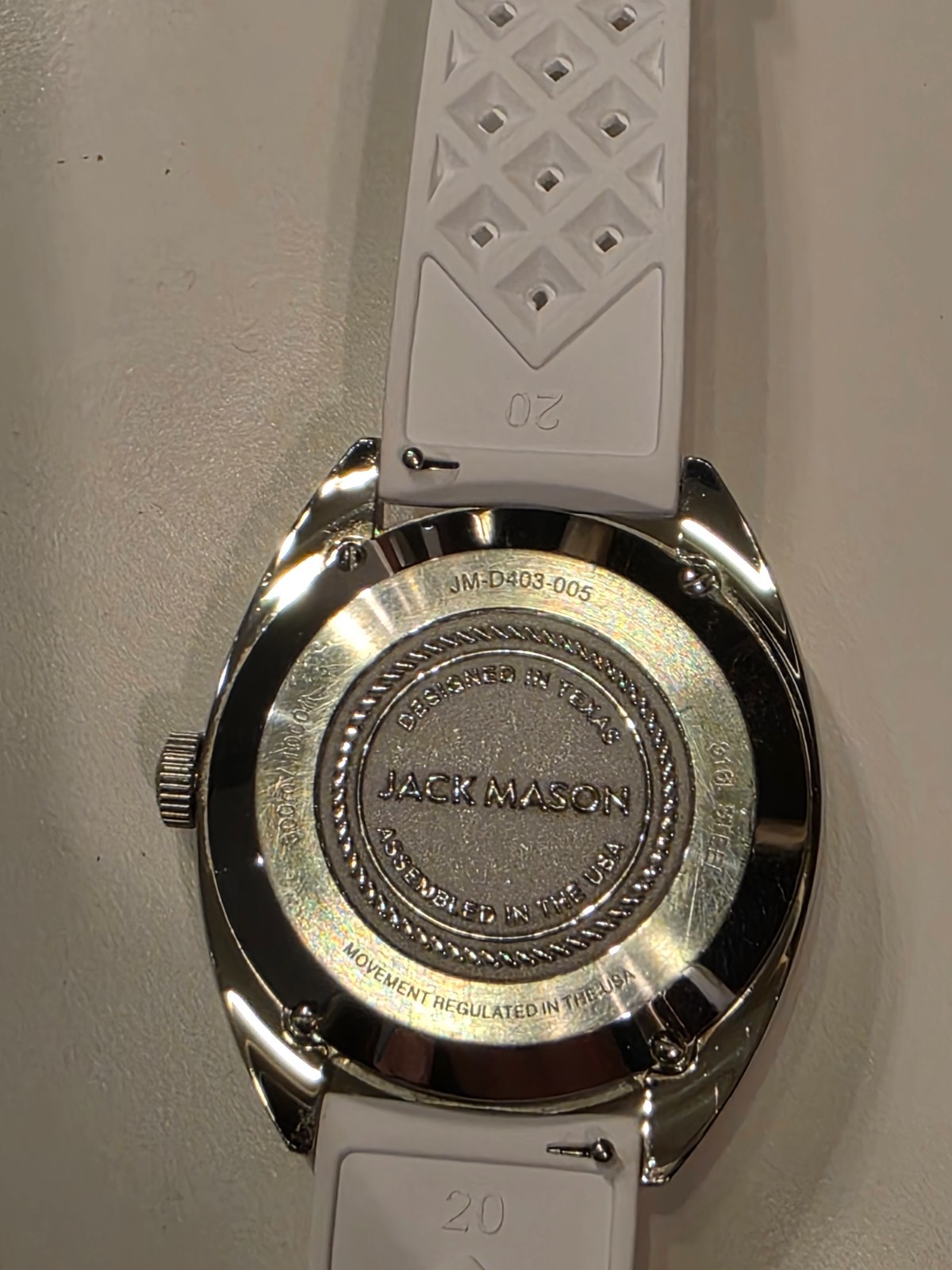 Jack Mason Hydrotimer, All-White. RARE, Discontinued.