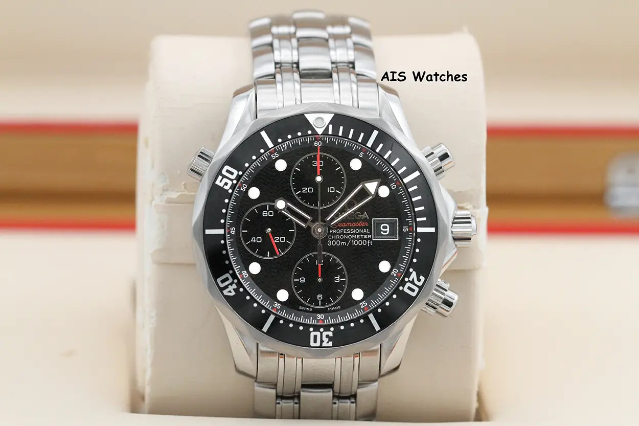 Omega Seamaster Diver 213.30.42.40.01.001 300M 41.5MM Chronograph SS Bracelet BP