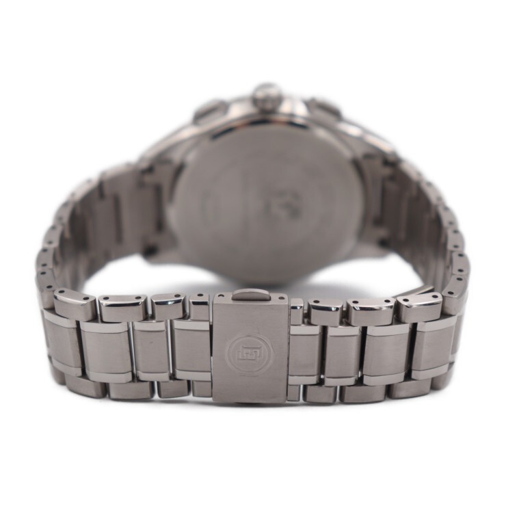Excellent Condition CITIZEN Exceed AT9110 58E Wristwatch Titanium Silver Black D