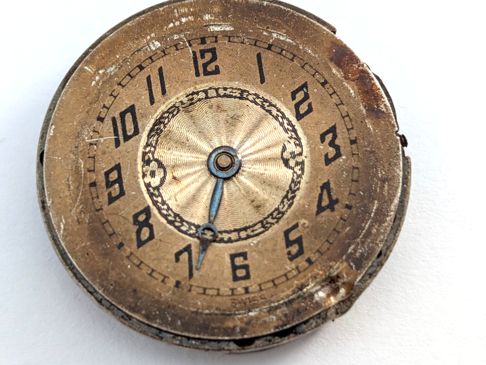 FONTAIN Watch Co 6j Art Deco Ladies 24mm Swiss Mechanical Movement PARTS REPAIR