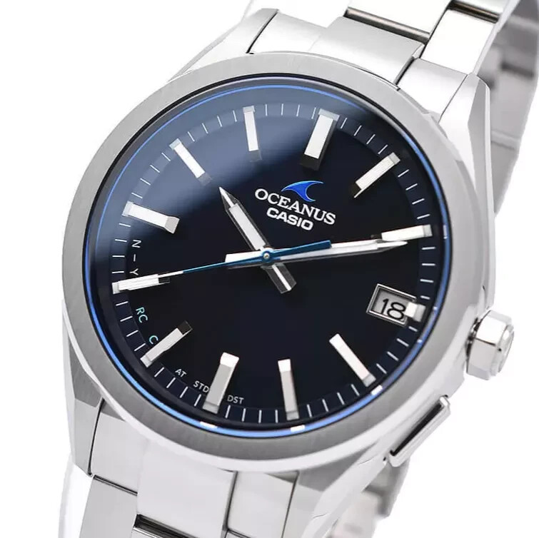 CASIO OCEANUS OCW-T200S-1AJF 41.4mm – Bluetooth, Radio Solar Watch Classic Line,