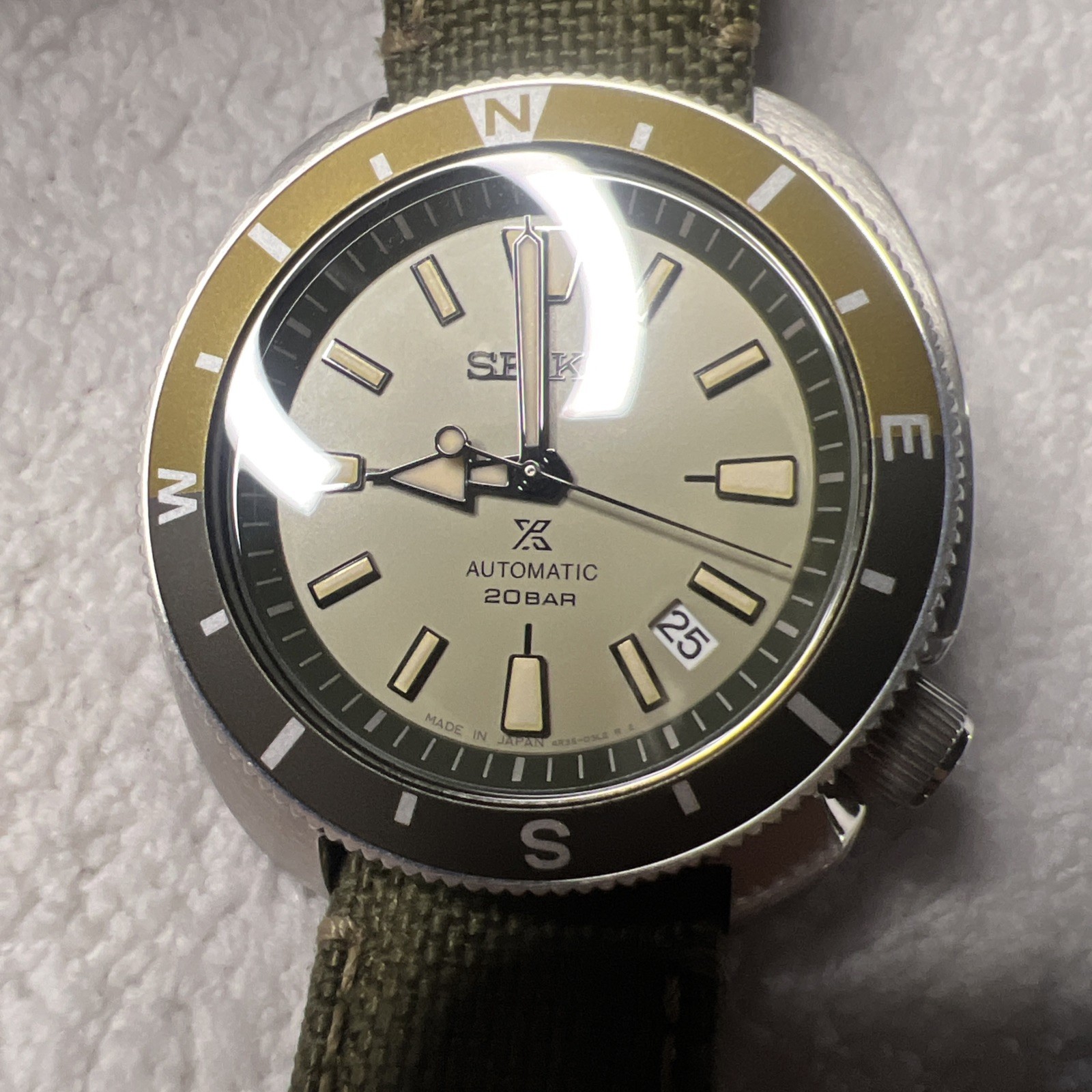 Seiko Prospex Beige Land Tortoise – SRPG13