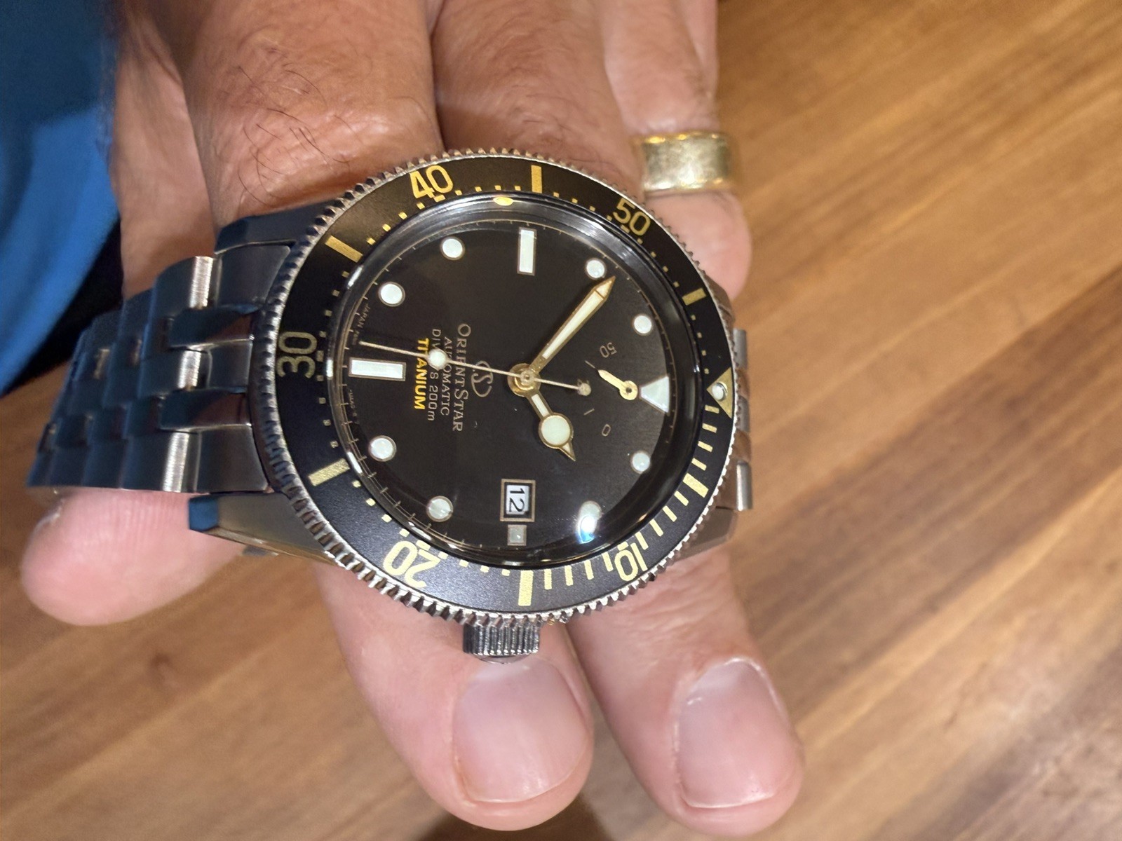 Orient Star RK-AU0701B M42 Diver 1964 2nd Edition F6 Date 200m Titanium New