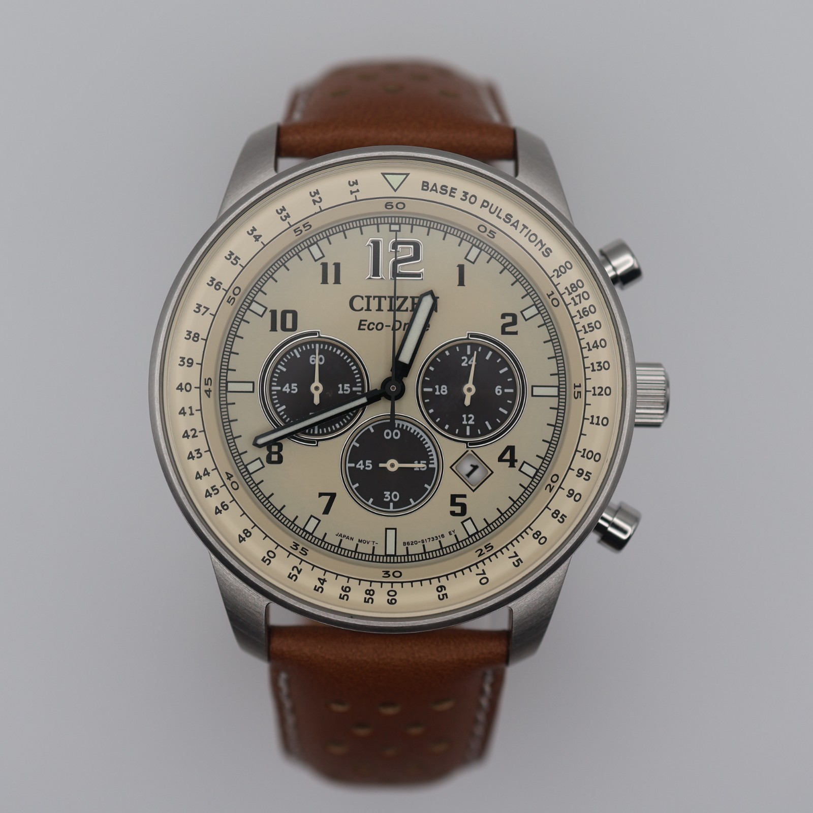 Citizen Weekender CA4500-08X Eco-Drive Solar Men’s Chronograph Watch 44mm