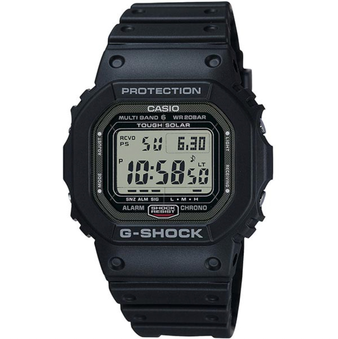 CASIO G-SHOCK GW-5000U-1JF GW-5000 Solar Radio Digital Men Watch Made in JAPAN