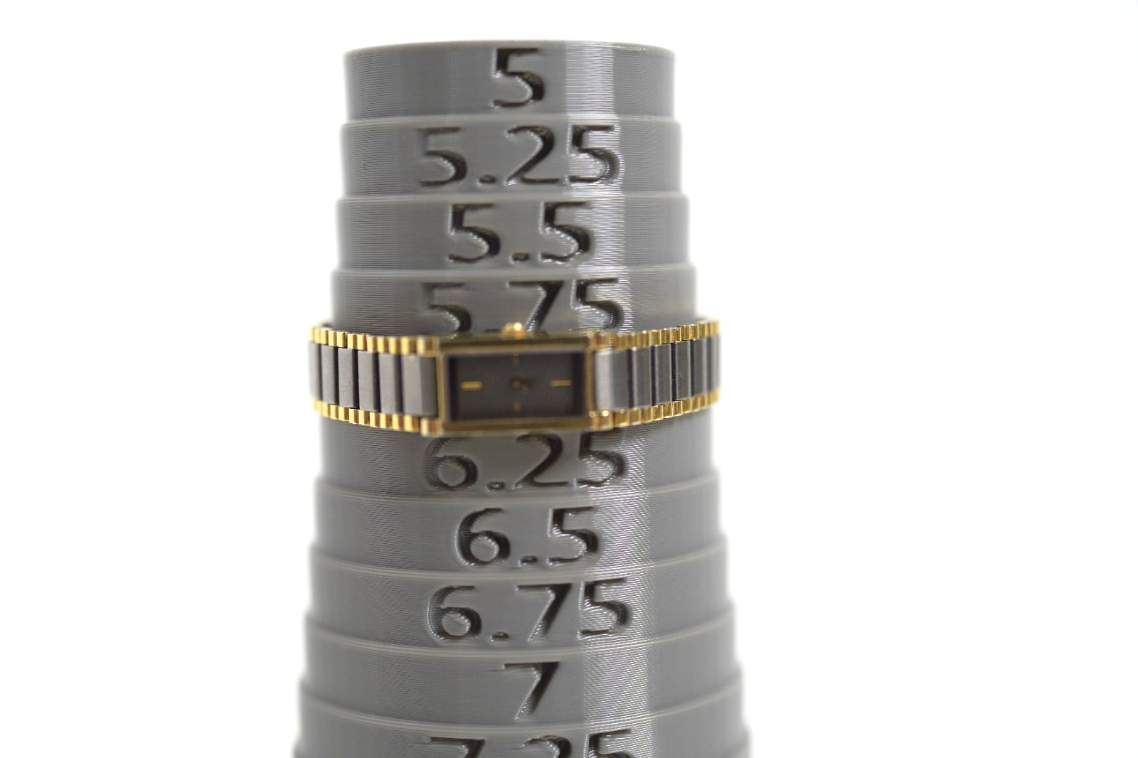 Vintage Seiko Ladies 12mm Quartz Watch Gray & Gold Tone Tank Dial 1E20-551H