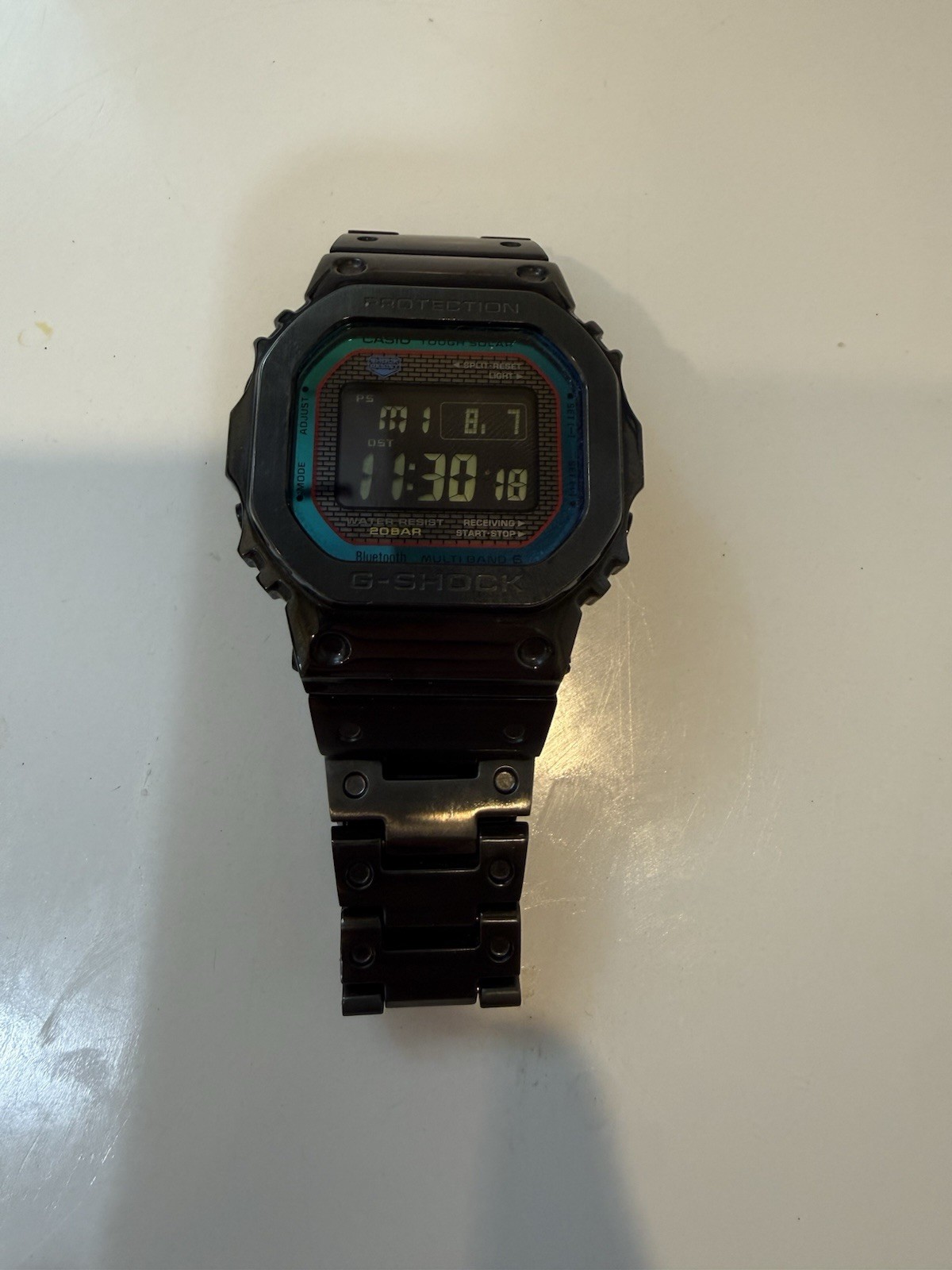 CASIO G‑Shock Full Metal GMW-B5000BPC-1JF Black Men’s Used Watch