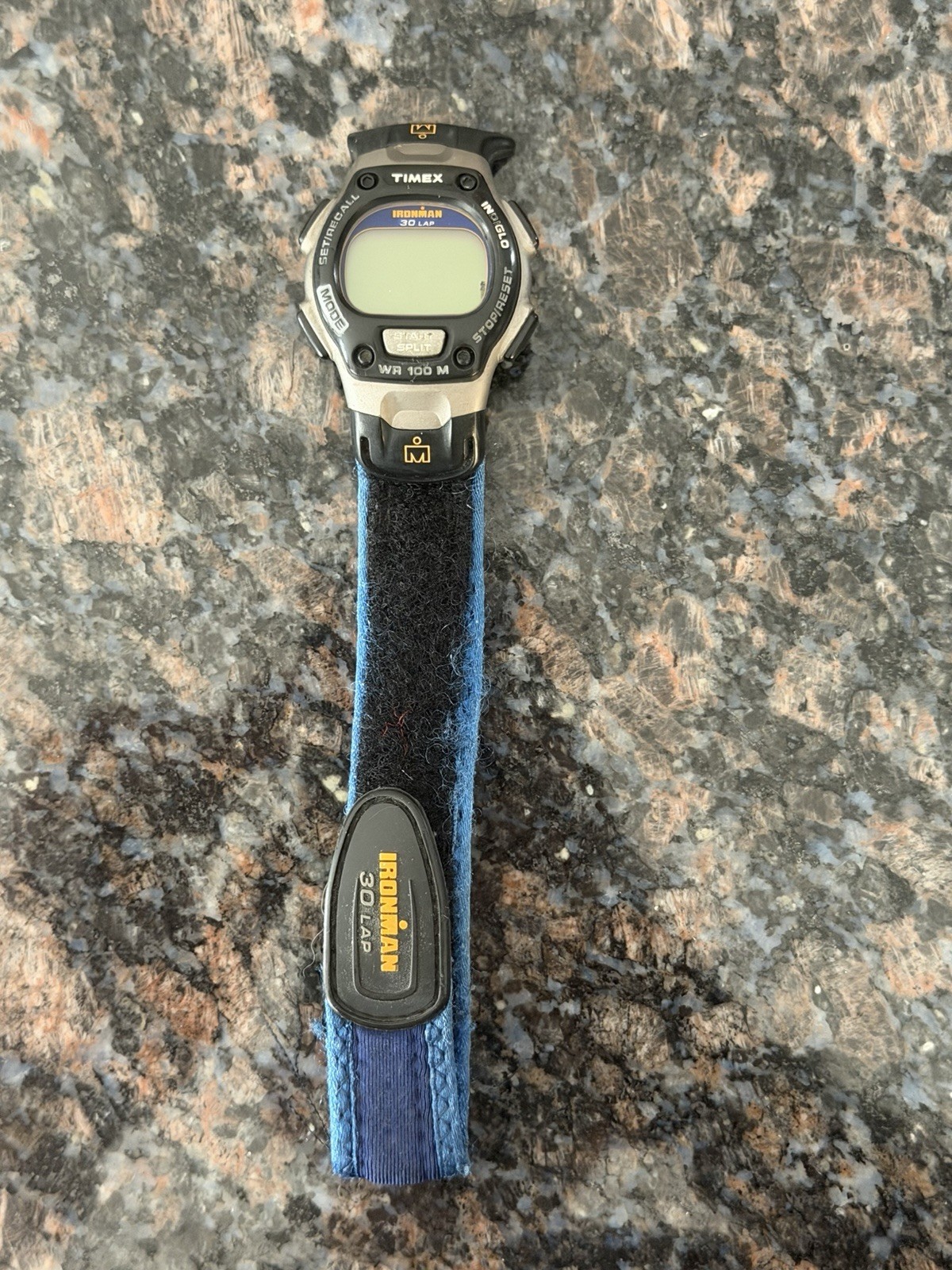 Timex Ironman Unisex Digital Water Resistant 100 Meters 30 Lap Needs Repair!