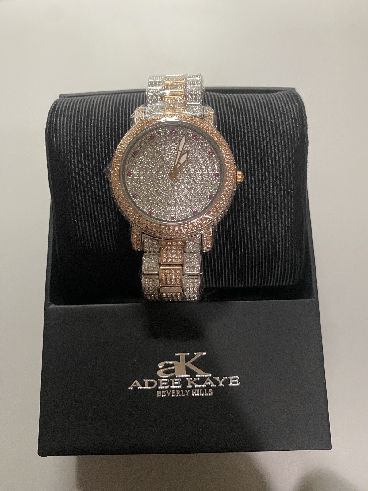 Adee Kaye AK2008-L2R Watch – Retails $345 – NEW IN BOX