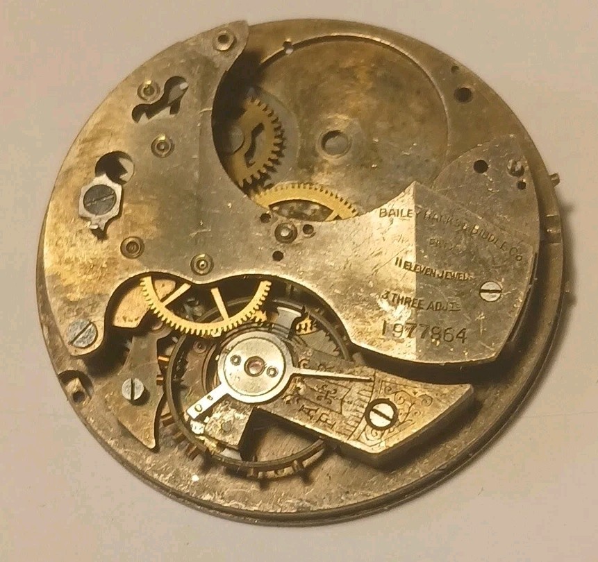 Bailey Banks & Biddle Pocket Watch Repeater 41.5mm For Parts