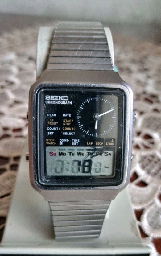SEIKO H127-5000A Ana-Digi Works With Issus