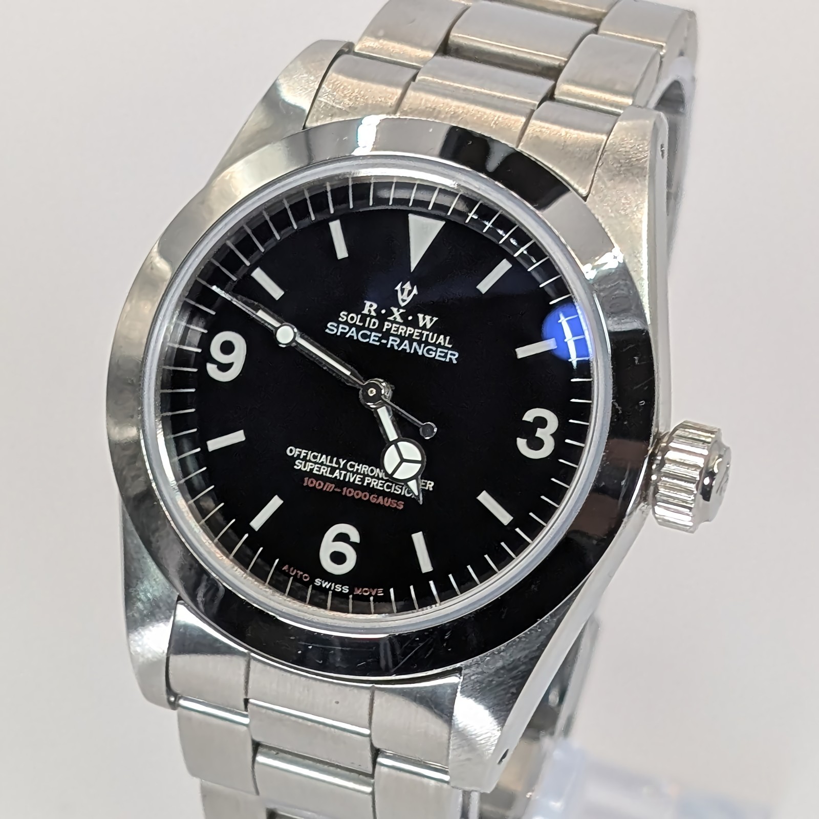 RXW Space Ranger Wrist Watch R.X.W PRO-LEX Rockx Ken Trading Swiss ETA