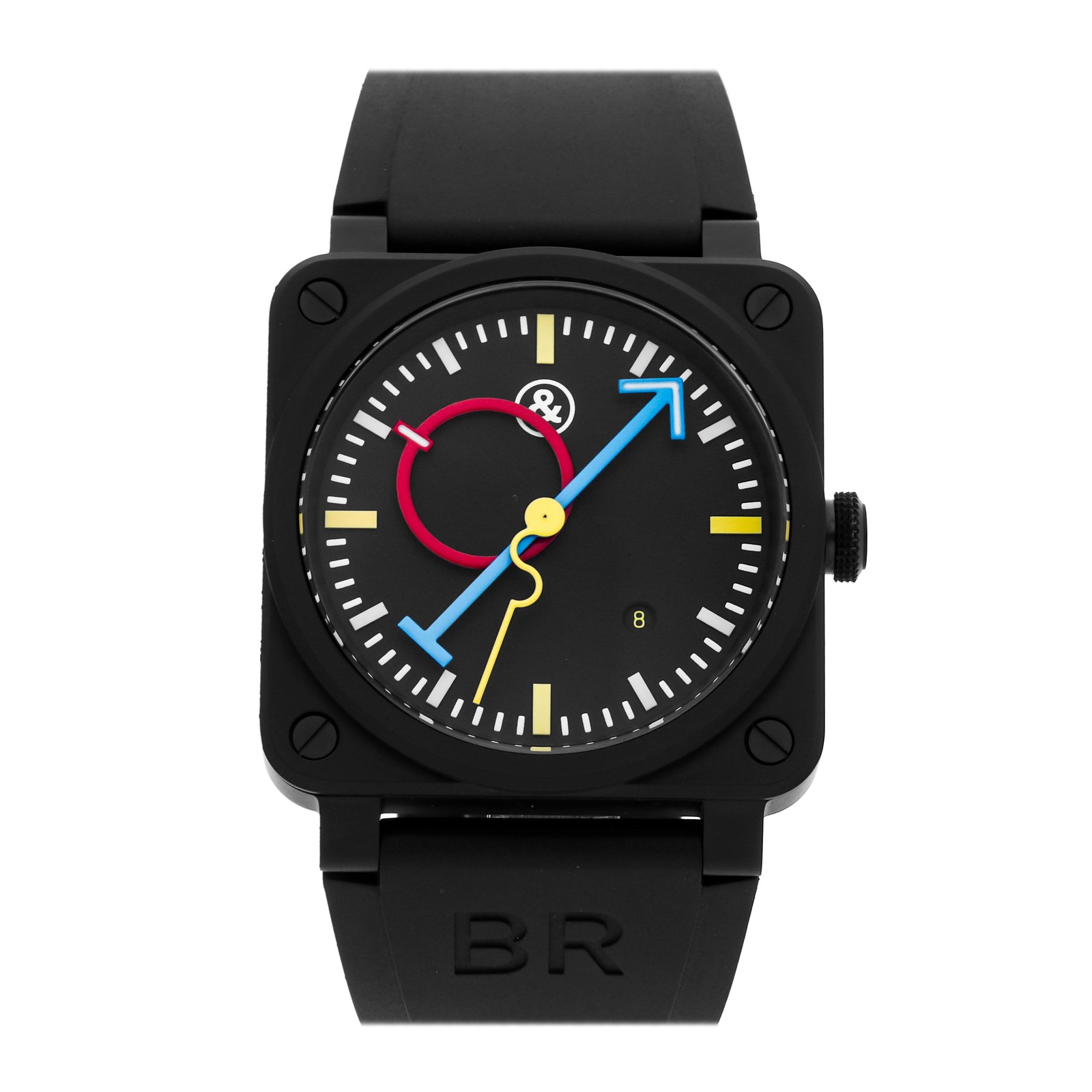 Bell & Ross x Alain Silberstein BR 03-92 Klub 22 Limited Watch BR0392-AS-CE/SRB