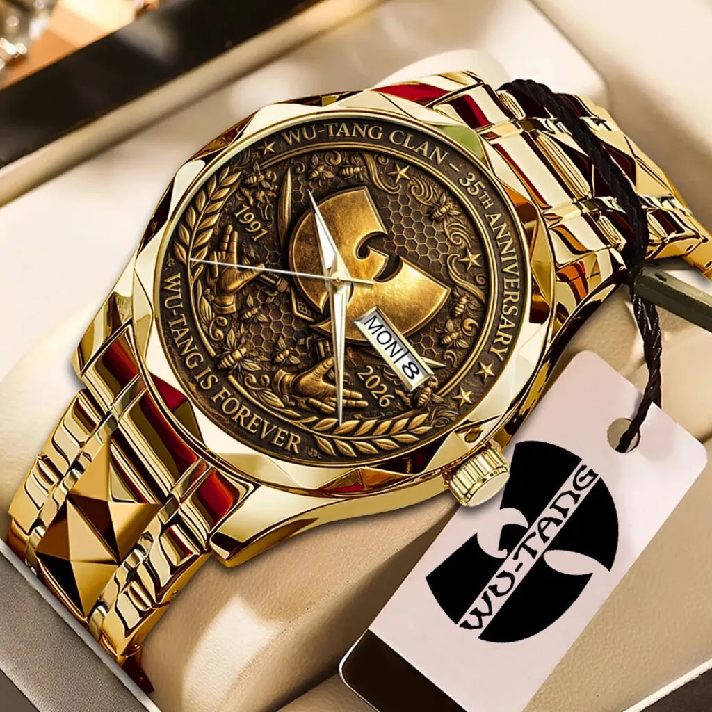 Wu-Tang Clan 35th Anniversary 2026 Alloy Luxury Quartz Watch