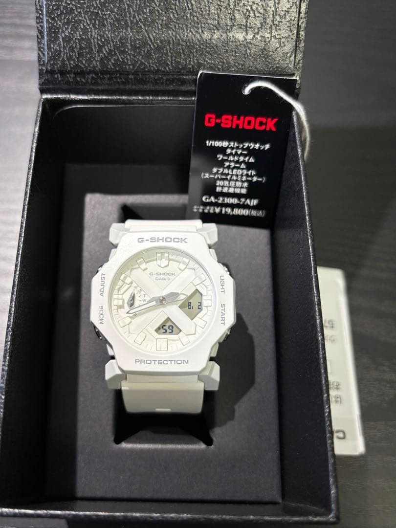 G-SHOCK GA-2300-7AJF Digital Watch, White [In Excellent Condition]