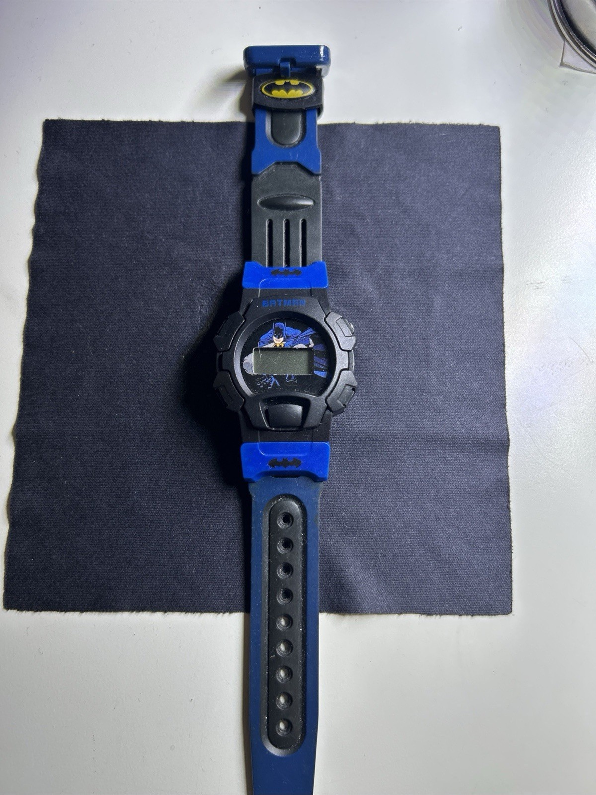 None Working Batman LCD Digital Animation Watch DC Comics