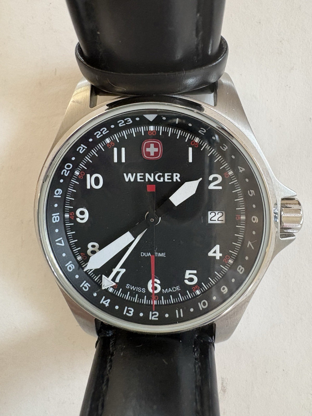 Wenger 7209X Swiss Made Men’s Watch – New Condition, Protective Plastic Intact