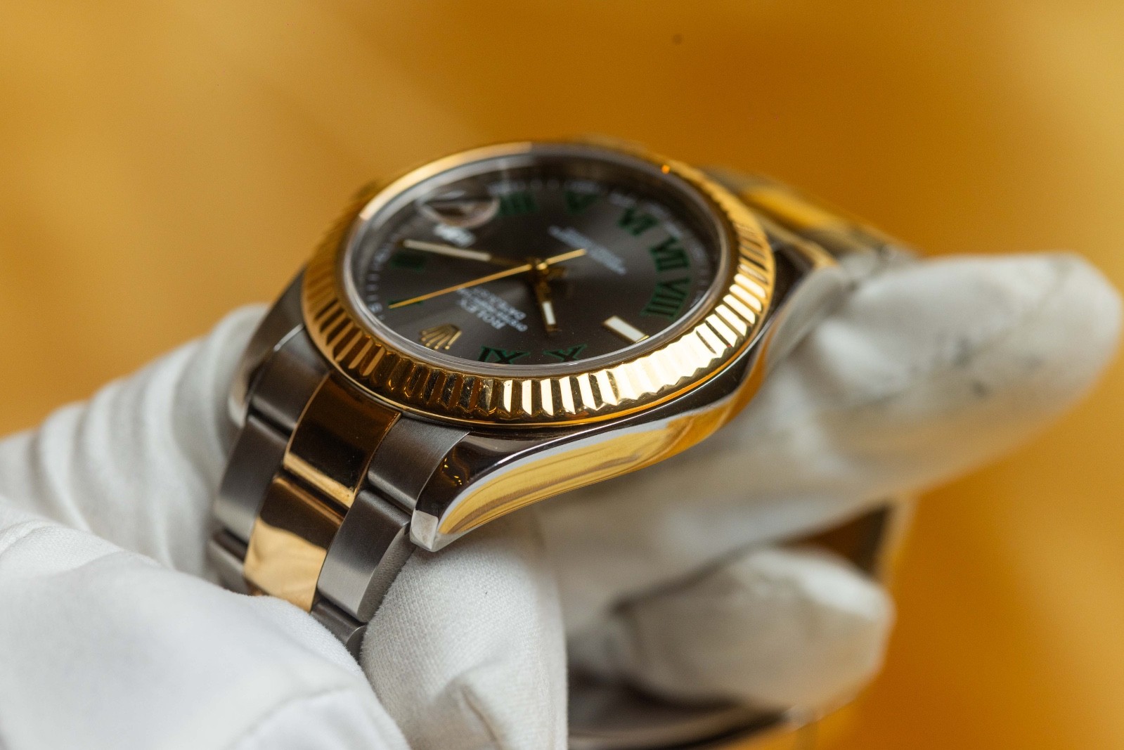 Rolex Datejust II Wimbledon Dial – Two Tone Oyster Bracelet – 116333