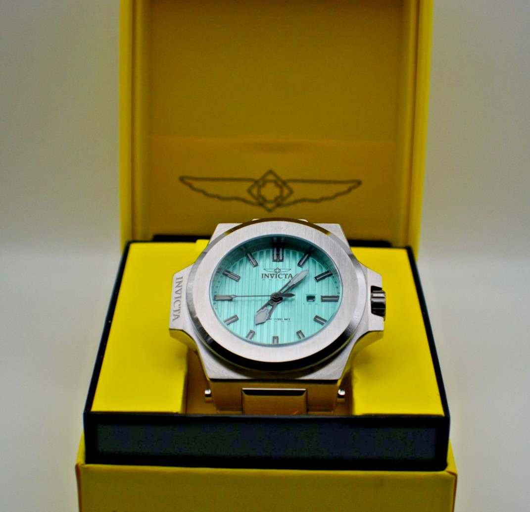 Invicta Akula Light Blue Dial Quartz Stainless Steel Men’s Watch 49069