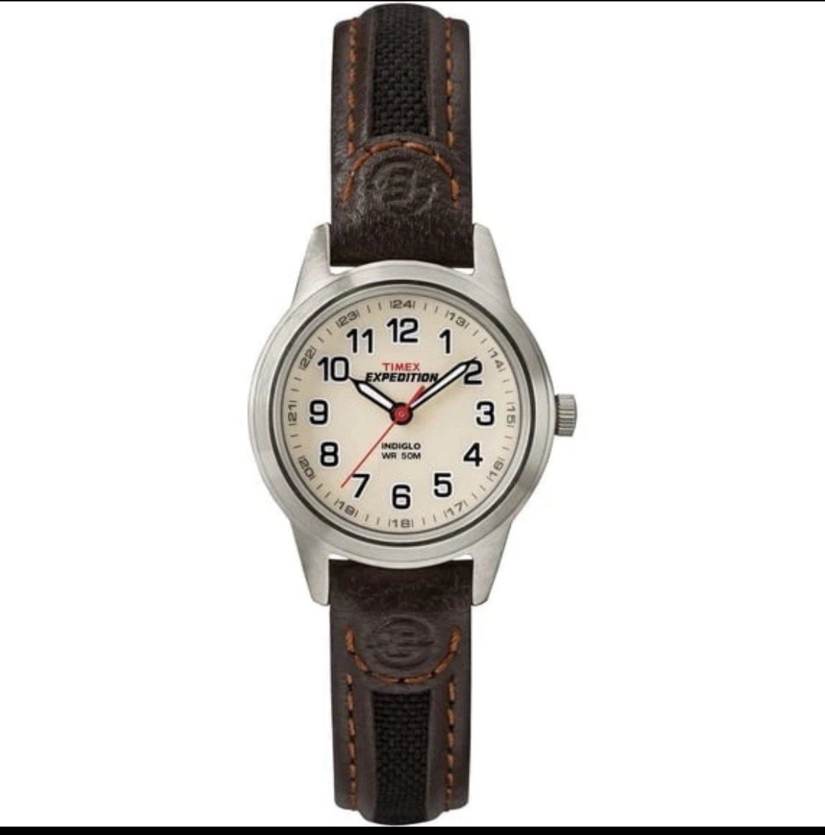 Timex Women’s Expedition Metal Field Mini 26mm Watch T41181 Brown/Black (New)