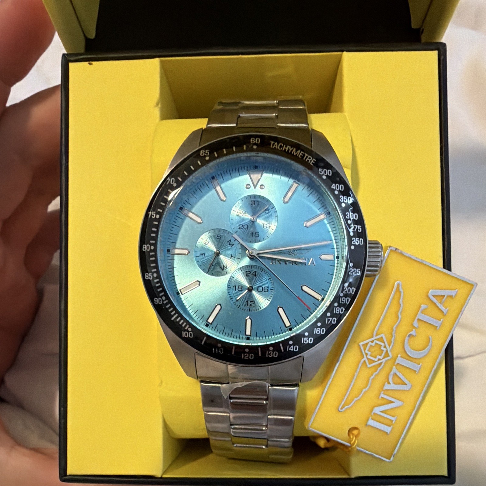 Invicta Aviator Storm Men’s Watch – 45mm, Steel (Model 48859) $200 off BRAND NEW