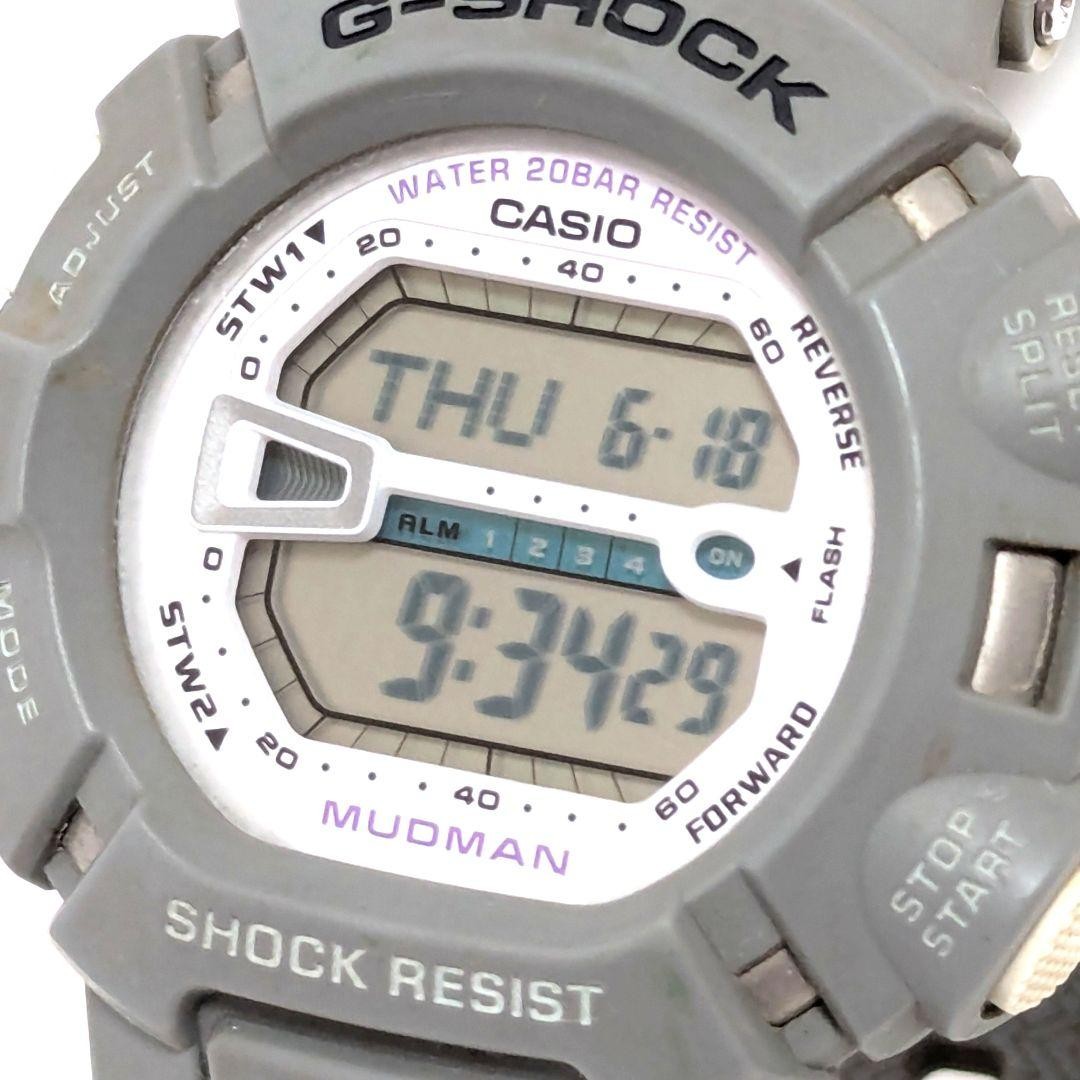 Casio G-Shock Mudman G-9000MC Camouflage Used from Japan