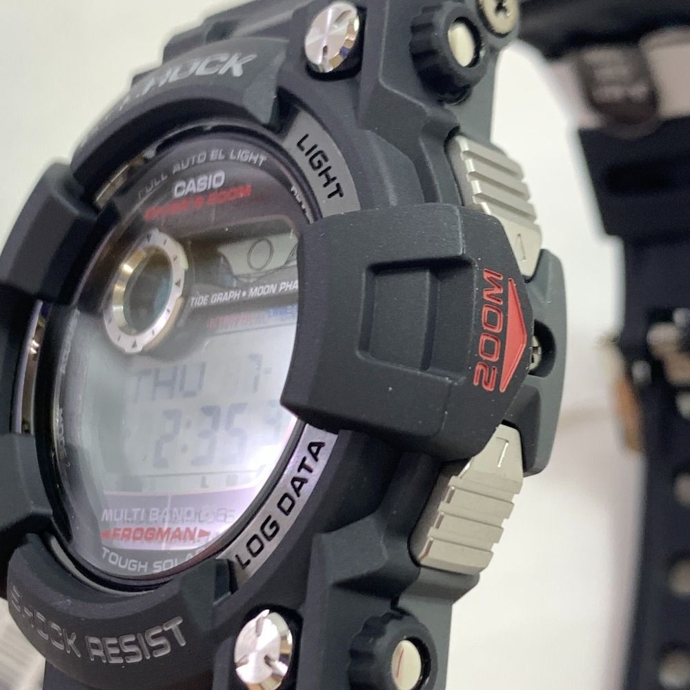 CASIO G SHOCK FROGMAN GWF 1000 1JF Men s Wristwatch Digital Black 200m Diving Wa