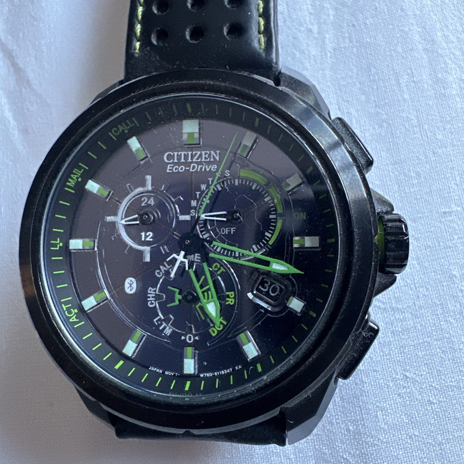 Citizen Eco Drive W760 Proximity Mens Wristwatch