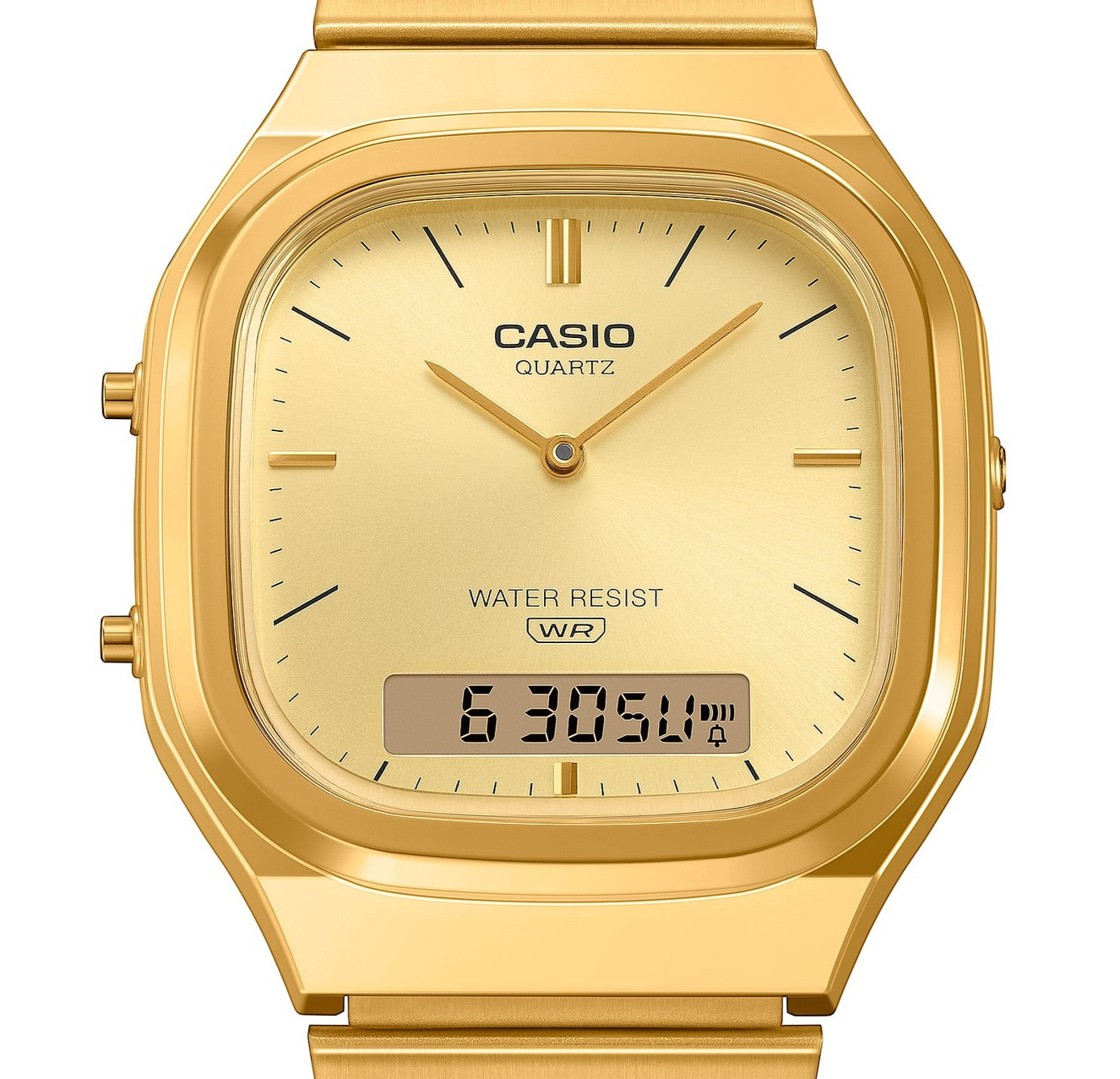 Casio Classic AQ-240EG-9AJF Quartz Gold Dial 35.8mm Watch