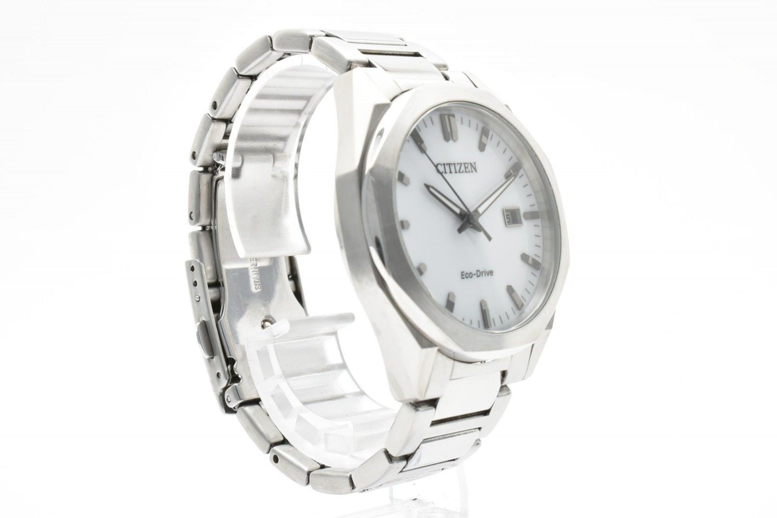 CITIZEN E111-008TT01 A021-X030 Solar White 38.0mm Mens Box Used Watch Analog