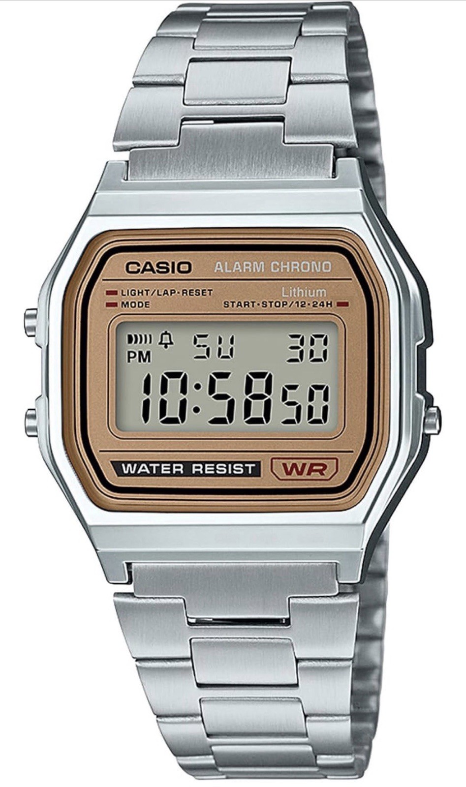 CASIO WATCH VINTAGE RETRO 80’s A158WA-1 A158 A158W A158WA Made in Japan! New!