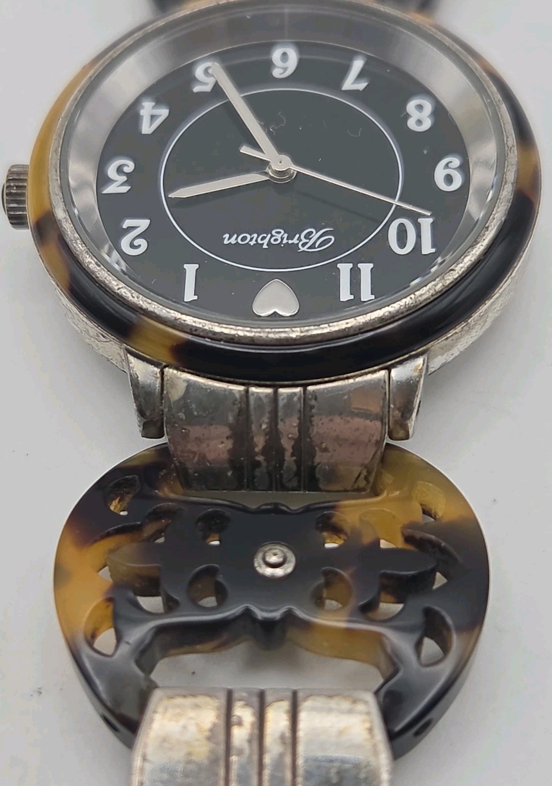 Brighton Monarch 35mm Case Japan Quartz Watch Tortise Shell Band