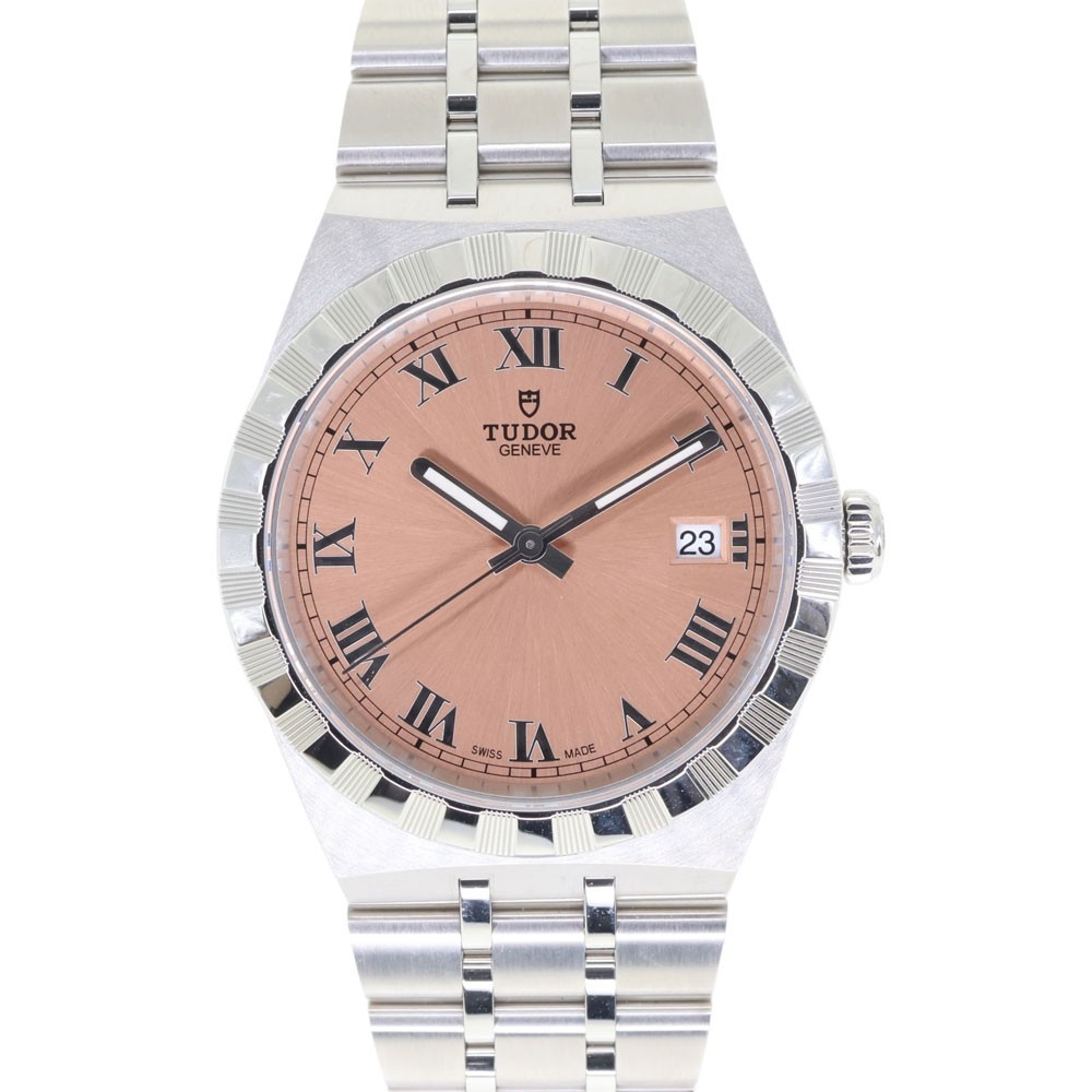 Tudor Royal 38 28500 Stainless Steel Diamond 38.0mm Box and Papers #KNW2608