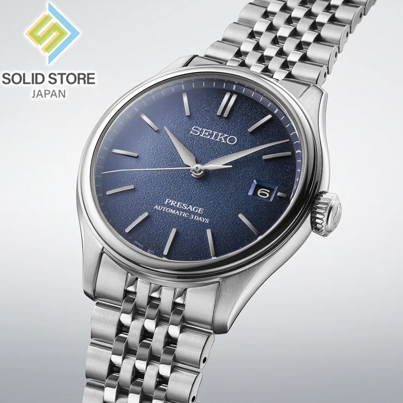 SEIKO PRESAGE SARX133 Classic Mechanical Automatic Watch Japan Blue Dial 40.2mm
