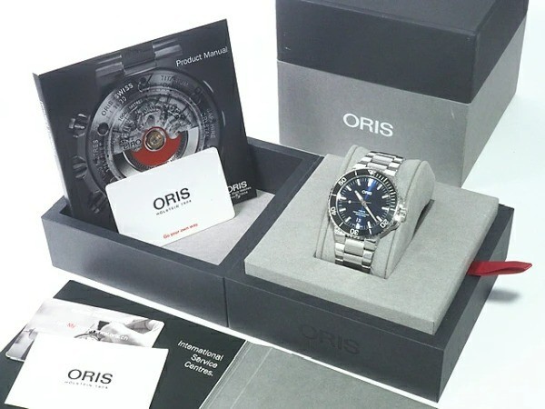 Oris Aquis Date Ref. 01 733 7730 4135 Blue Dial 43mm Automatic 300M Men’s watch
